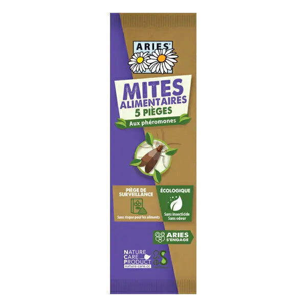 Lot de 5 pièges à mites alimentaires, Aries
