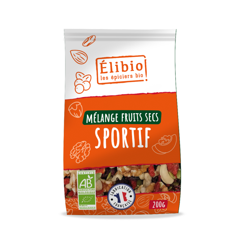 Mélange sportif 200g, Elibio