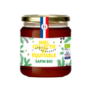 Miel de Sapin Bio, Pot 375g, l'abeille vagabonde, Origine France/Jura (Ref 20855)