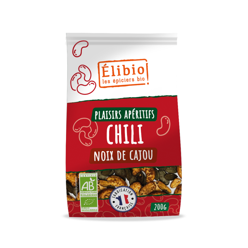 Mix apéritif chili 200g, Elibio