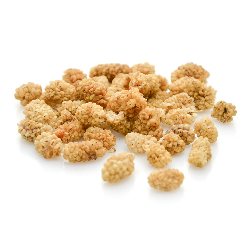 VRAC,  Mures Blanches Séchées / Mulberries, 100g, Origine Turquie (Ref 45426)