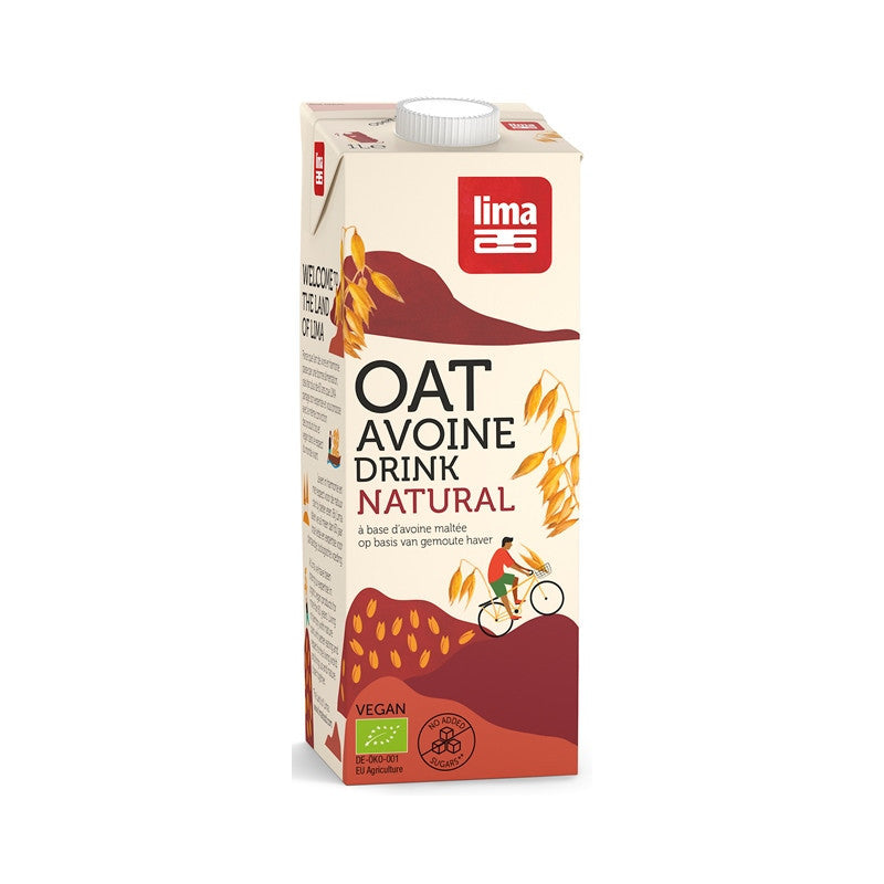 Lait d'avoine, oat drink natural, 1l, Lima