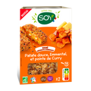Pané crousti patate douce, emmental curry (80gx2) 160G, SOY