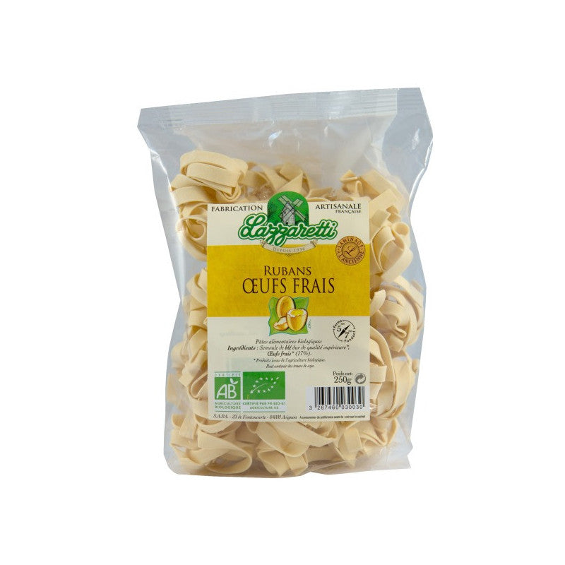 Pâte ruban aux oeufs frais 250g, Lazzaretti