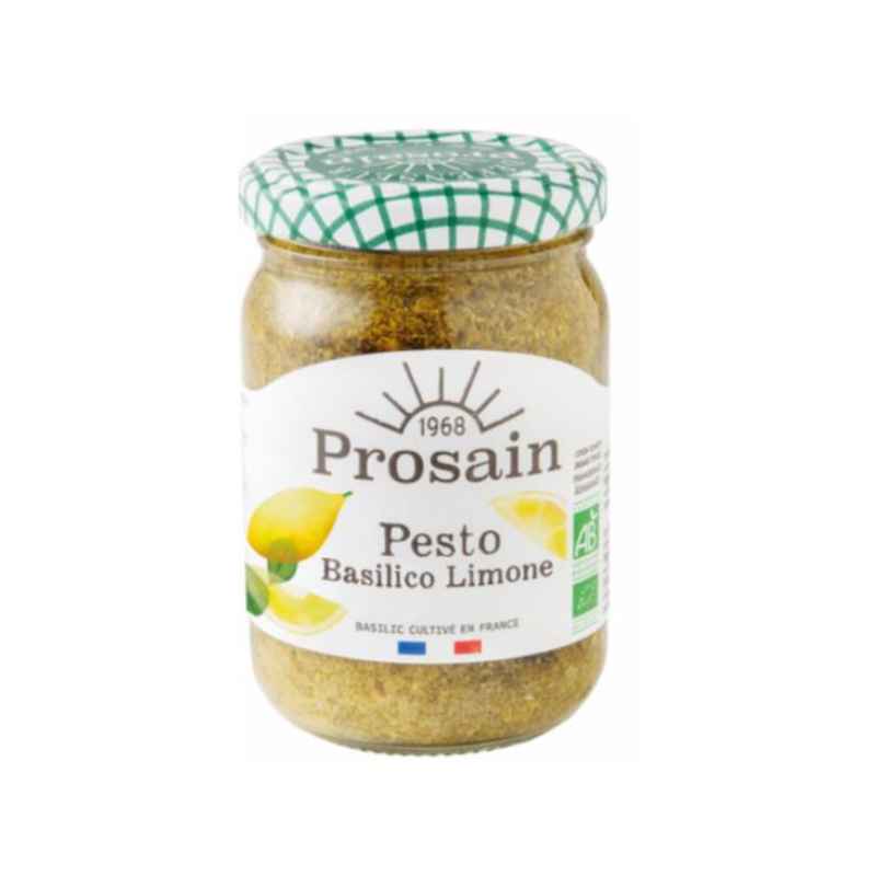 Pesto basilico limone 185g, Prosain