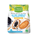 Petits pains grillés au blé complet sans sucres ajoutés 225g, végan,  Moulin du Pivert