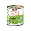 Petits pois, 400g, Elibio Origine France