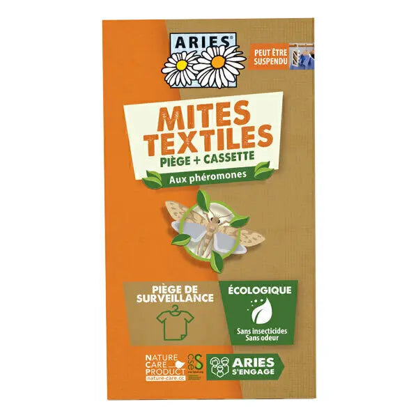 Piège à mites textiles Mottlock® + Support, Aries