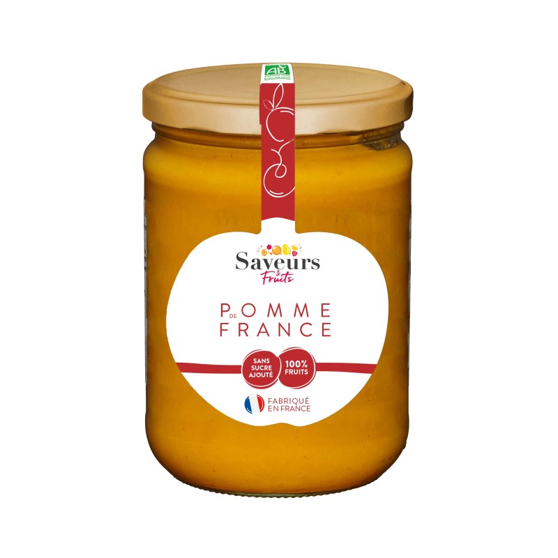 Purée de Pomme 560g, Saveurs et fruits