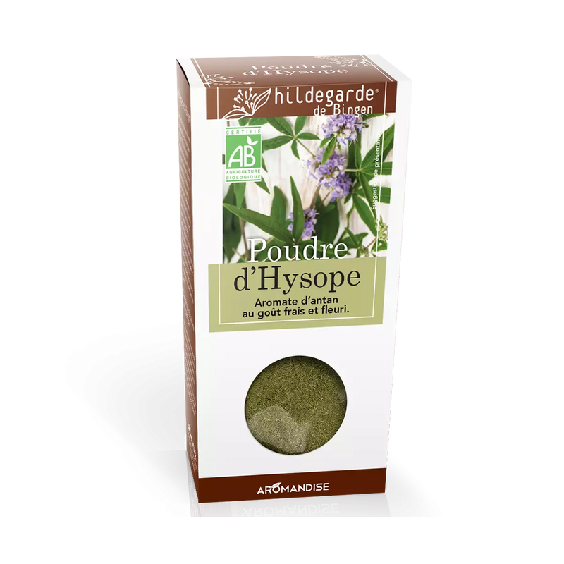 Poudre d' Hysope, Hildegarde de Bingen, 25g, Aromandise