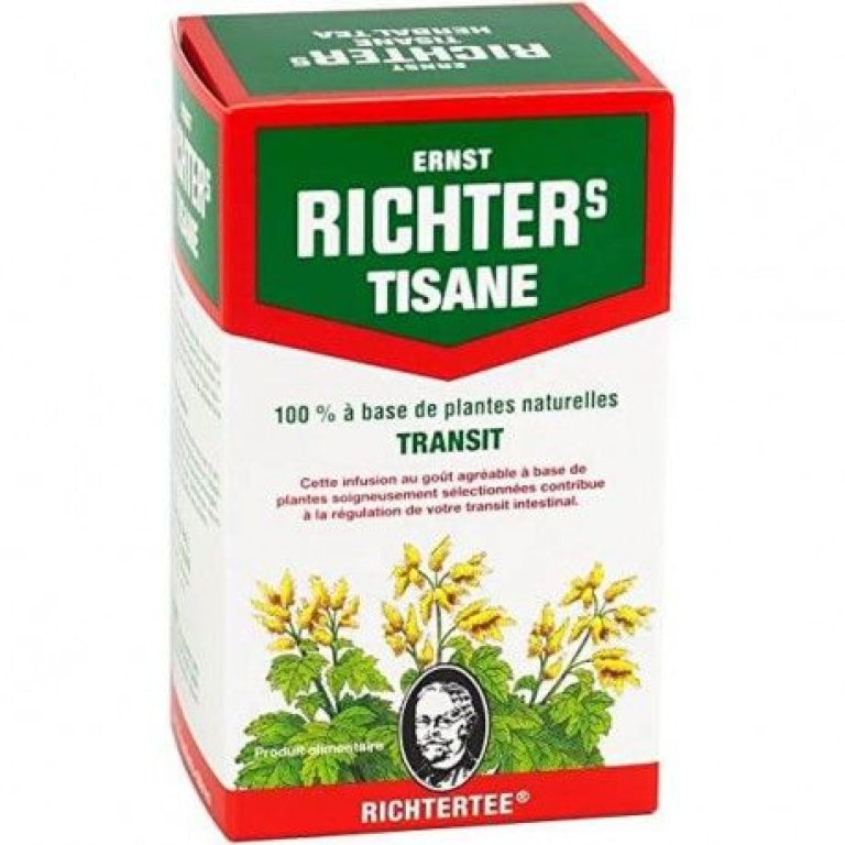 Tisane Richter, transit, 20 sachets filtre