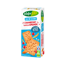 Sablé blé cranberry amande réduit en sucres 132g, Valpibio