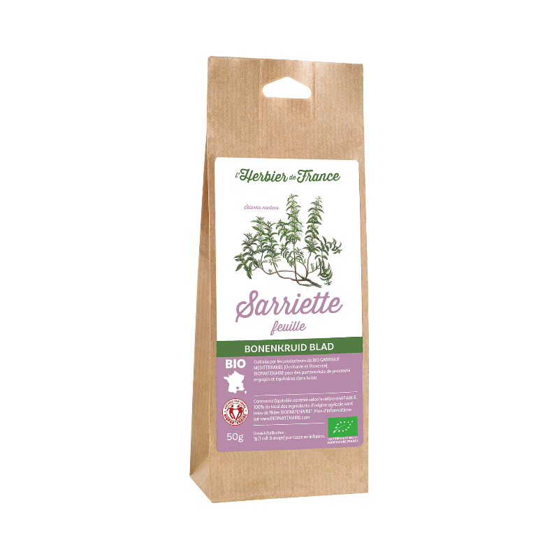 Sarriette feuille Biopartenaire 50g, l'Herbier de France