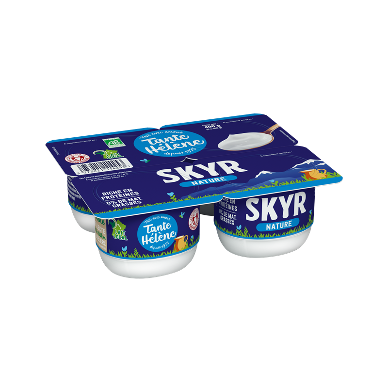 Skyr nature, 4X100g, Tante Hélène