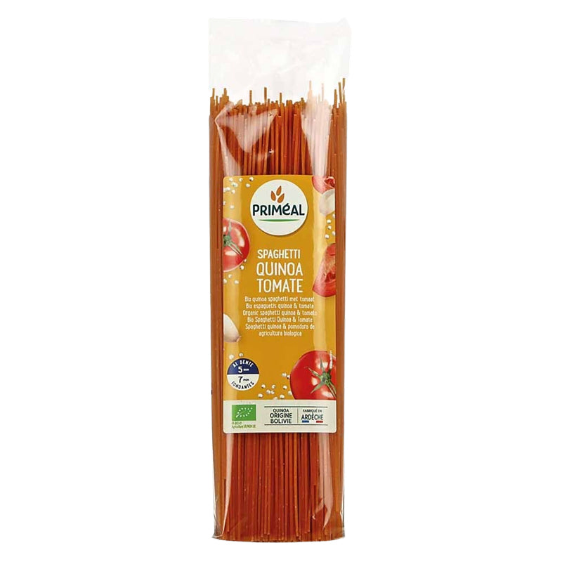 Spaghetti blé et quinoa tomate, 500g, Priméal