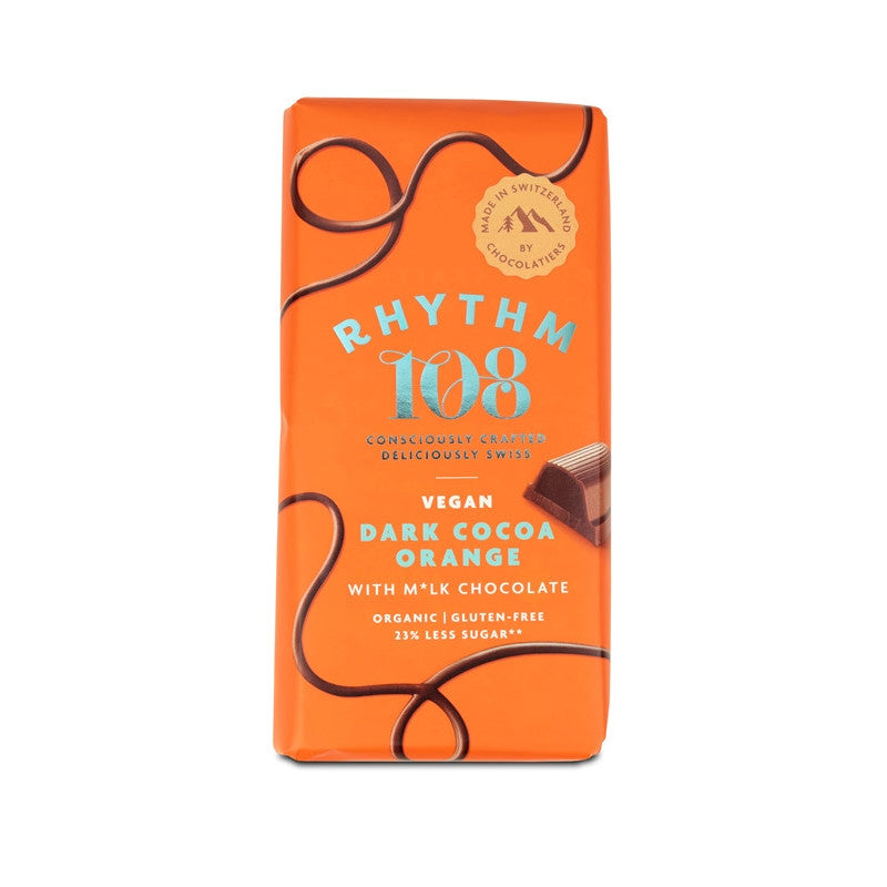 Chocolat fourré cacao orange 100g, Rhythm108