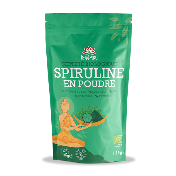 Spiruline en poudre 125G, Iswari