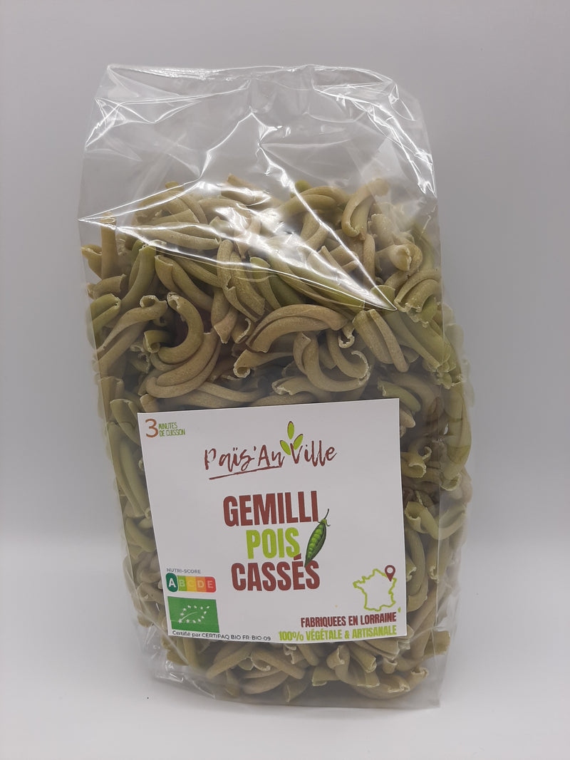 Pâtes, gemilli pois cassés, 300g, Pais'an