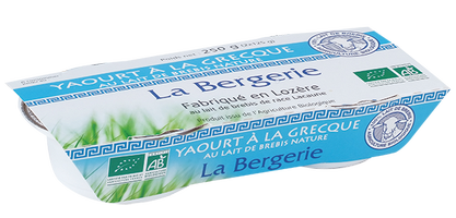 Yaourt à la grecque, Pur brebis, 2x150g, la Bergerie