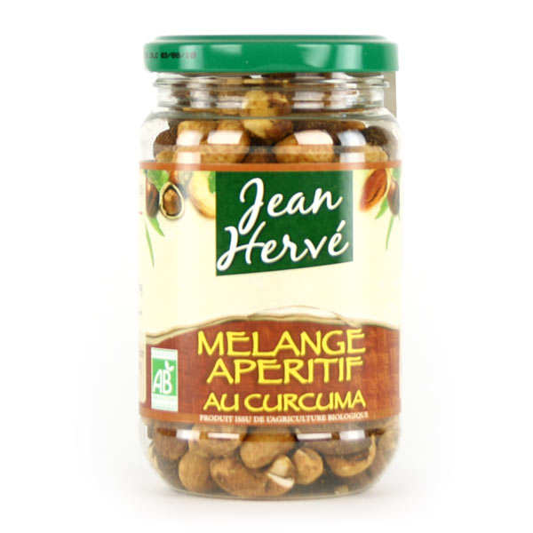 VRAC, Mélange apéritif au curcuma, Jean Hervé, 250g