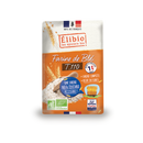Farine de blé complet T 110, 100% France, 1 kilo, Elibio