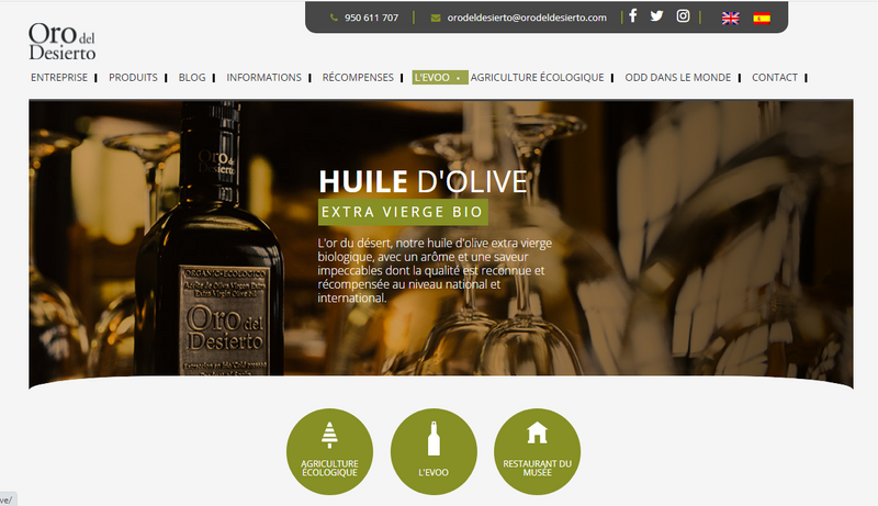 Huile d'olive vierge extra, Oro del Desierto Coupage, 500ml d'Espagne