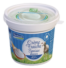 Crème fraîche épaisse de brebis, 20cl, Biochamps