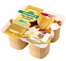 Flan vanille nappage caramel, 4x100g, Bonneterre