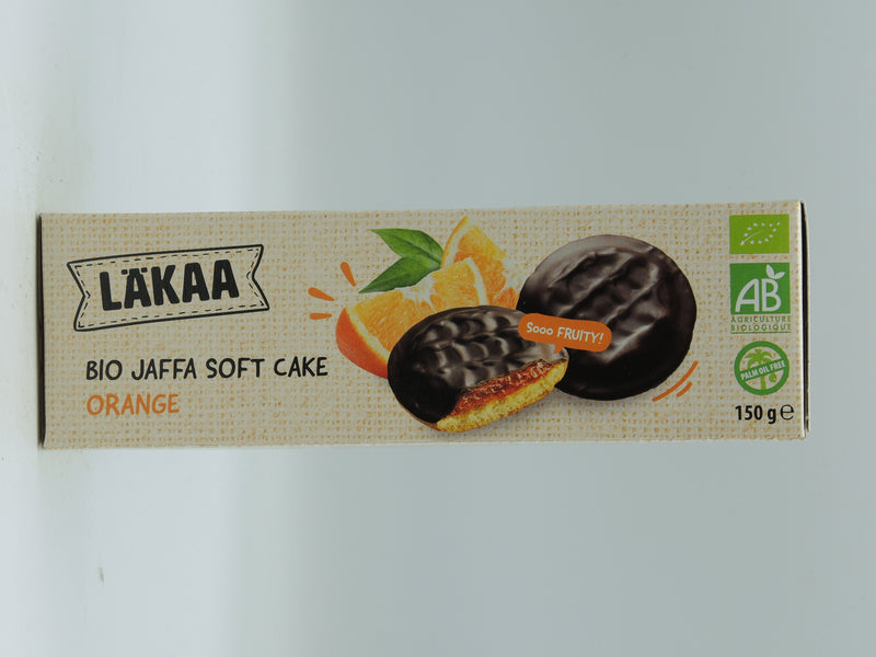 Biscuits moelleux fourrés à l'orange, 150g, Lakaa