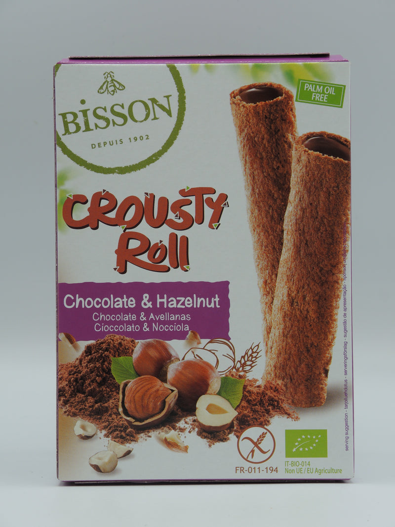 Crousty Roll, chocolat & noisette, 125g, Bisson
