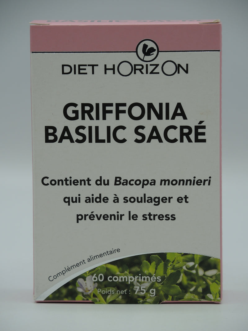 Griffonia basilic sacré, 60 comprimés, Diet Horizon