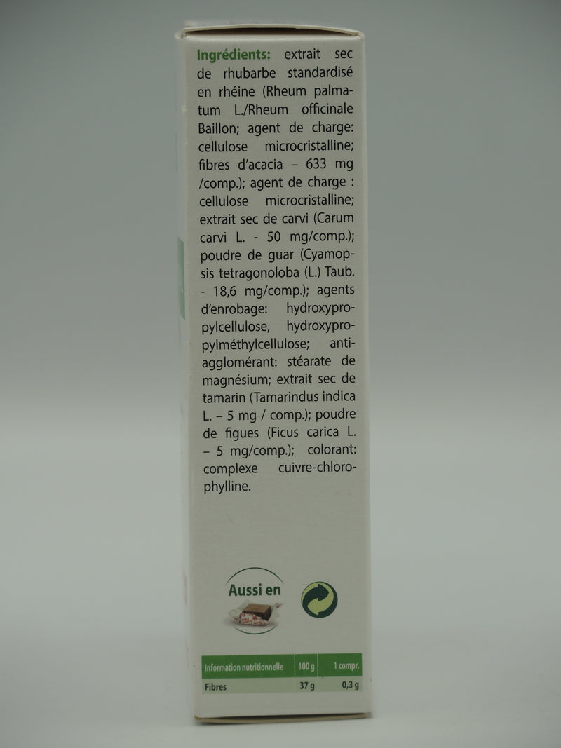 Fruits & fibres Forte, transit intestinal, action rapide, 24 comprimés, Ortis