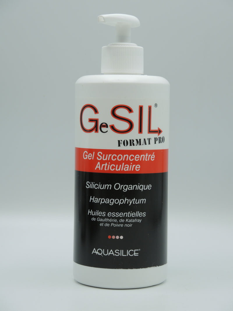 GeSIL format pro, gel surconcentré articulaire, 500ml, Aquasilice