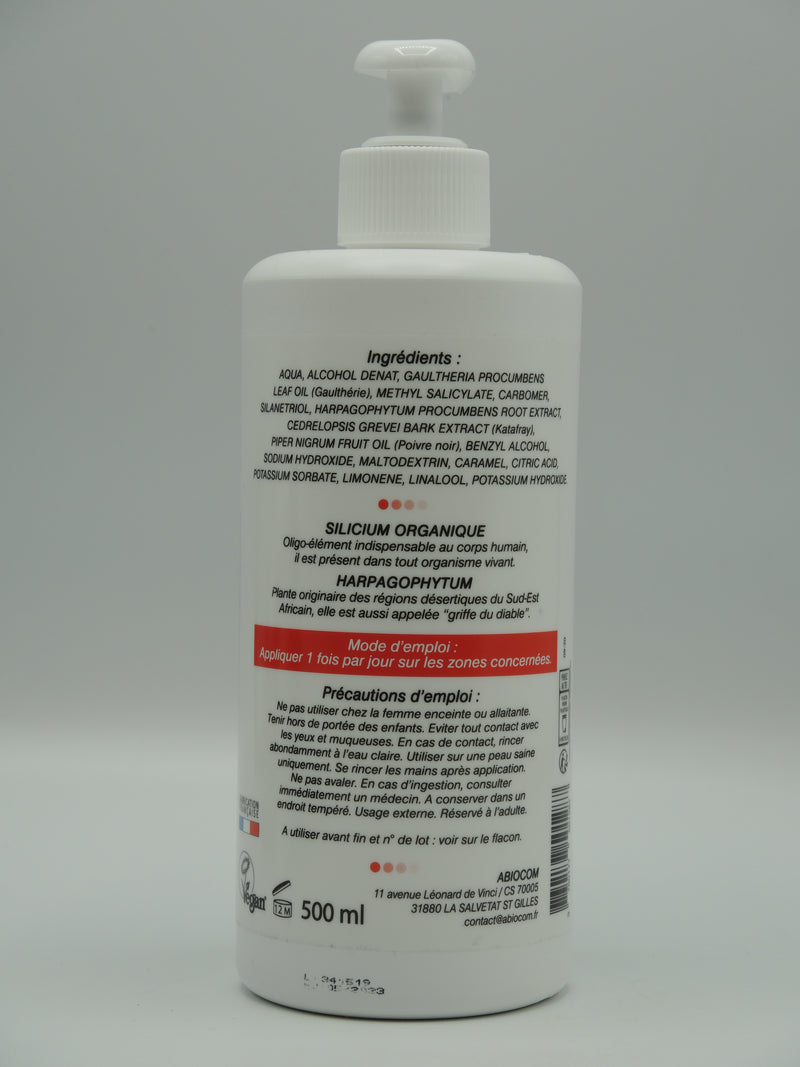 GeSIL format pro, gel surconcentré articulaire, 500ml, Aquasilice