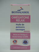 Omégatone relax, Huile de poissons sauvages, 120 capsules, Biothalassol