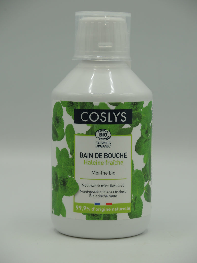 Bain de bouche, Haleine fraîche, 250ml, Coslys