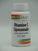 Vitamine C Liposomale 500 mg, 60 capsules, Solaray