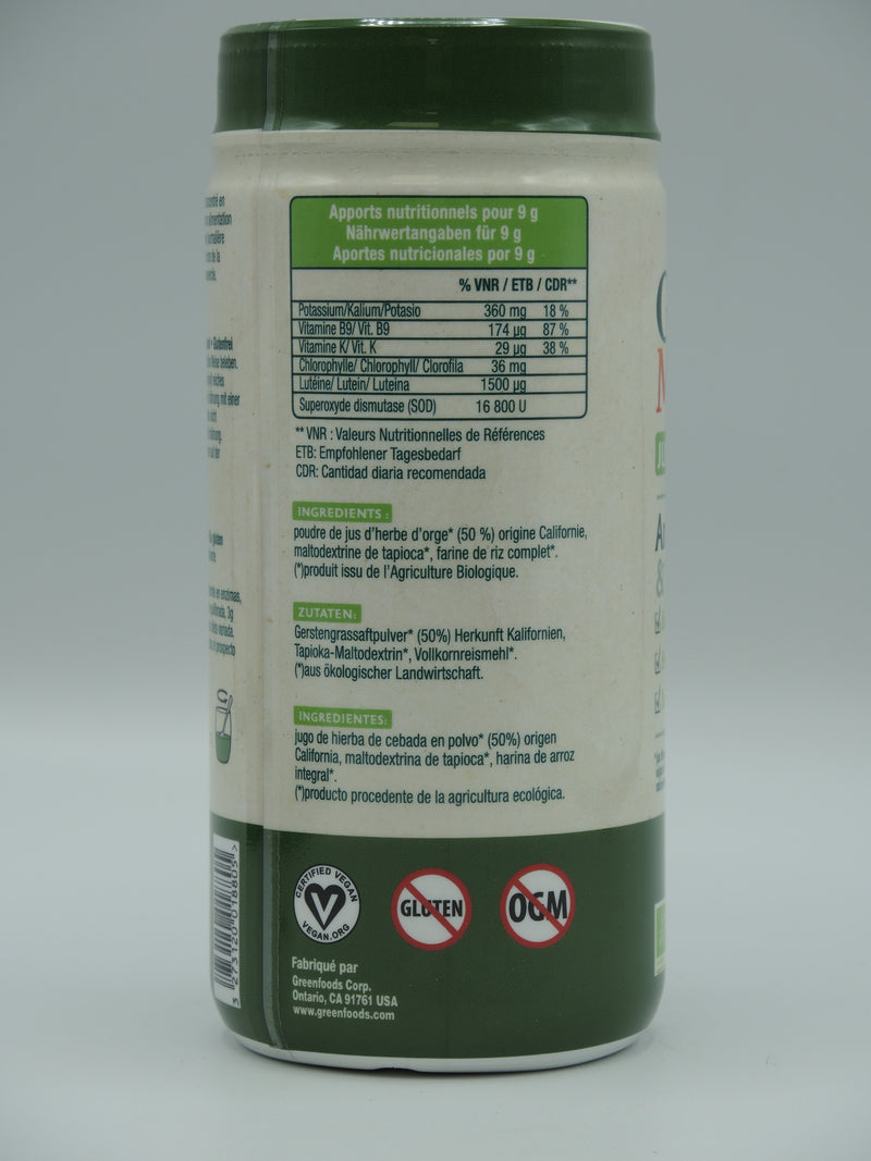 Green magma, Jus d'herbe d'orge, 150g, Celnat