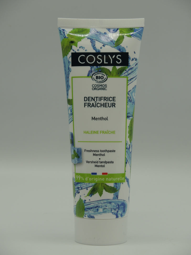 Dentifrice fraîcheur, 100g, Coslys