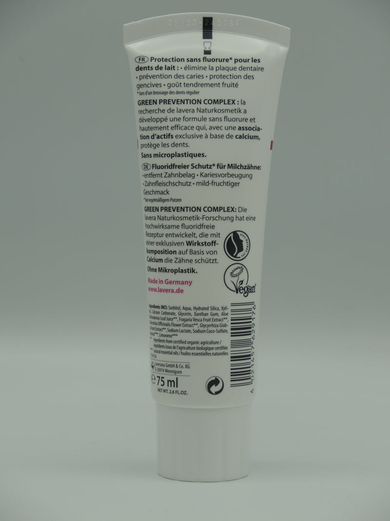 Dentifrice KIDS, 75ml, Lavera