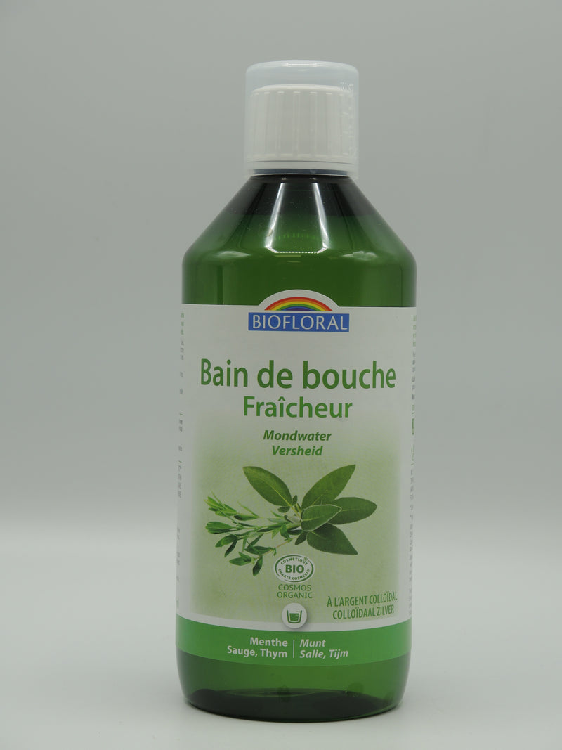Bain de bouche fraîcheur, 500ml, Biofloral