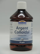 Argent Colloïdal 20 ppm, 500ml, Catalyons