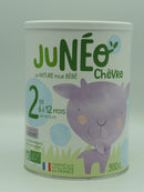 Lait Infantile 2ème âge 900g – Chèvre - 6-12 mois, Junéo