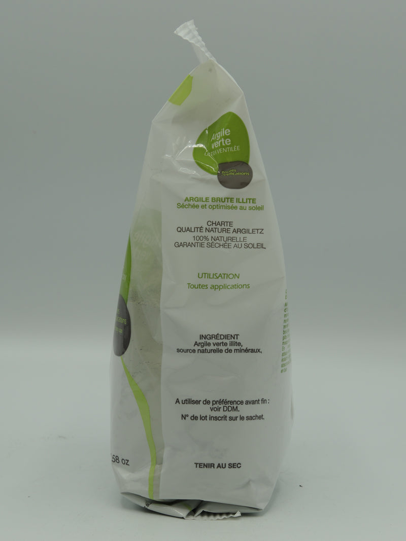 Argile verte ultra-ventilée, 300g, Argiletz