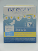 Serviettes Naturelles Ultra Super, x12, Natracare