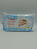Lingettes sans parfum au calendula bio, x58, Tidoo