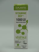 VITAMINE D3++ VÉGÉTALE 1000 UI, 20ml, D.PLANTES