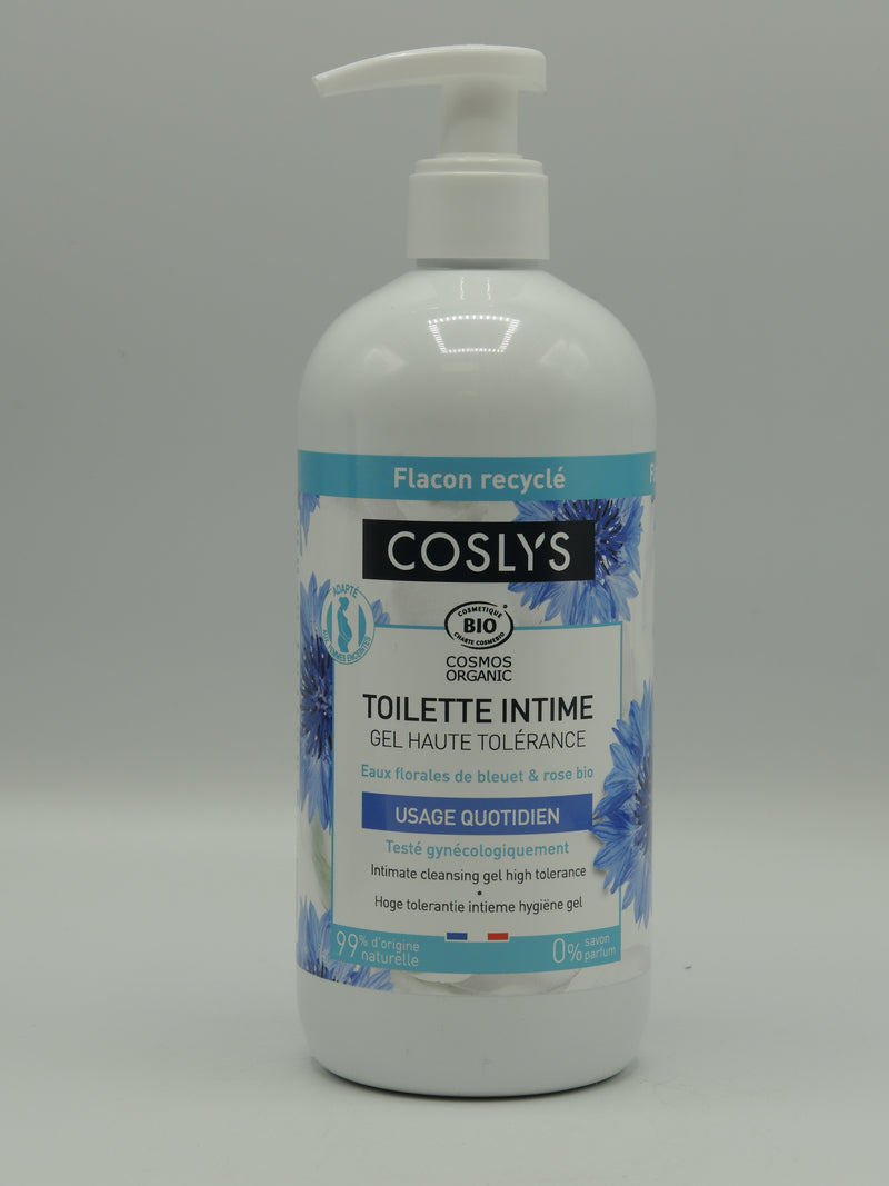 Toilette intime, gel haute tolérance, 450ml, Coslys