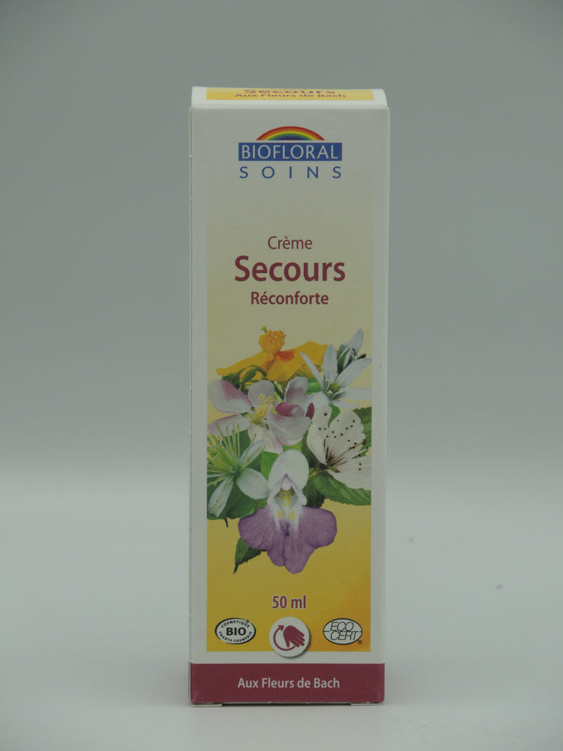 Crème secours, Réconforte, 50ml, Biofloral
