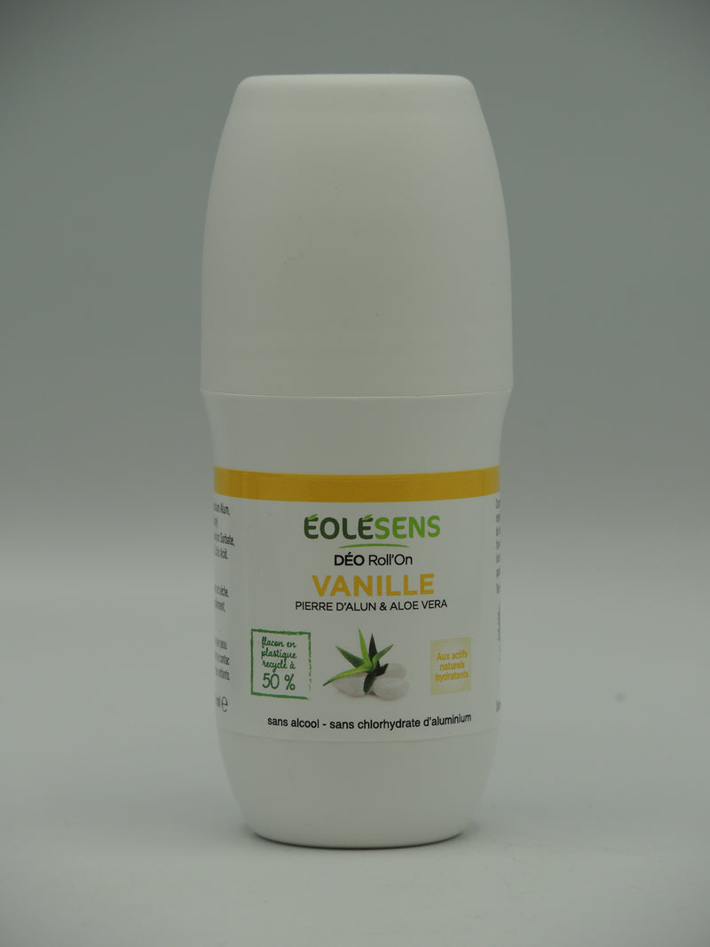 Déodorant bio Vanille, 75ml, Eolesens